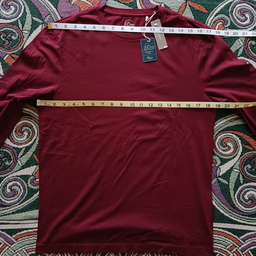 NWT J. Crew Broken-In Long Sleeve Tee